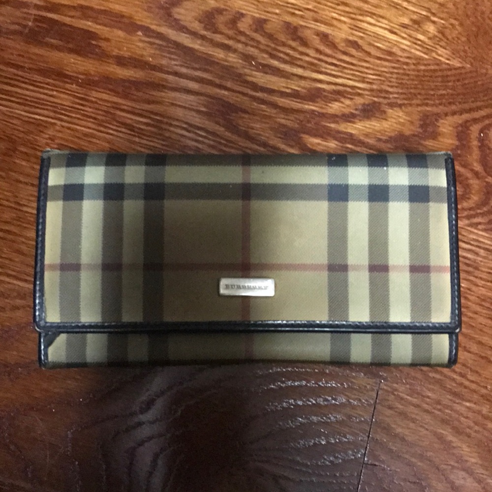 Authentic Burberry wallet